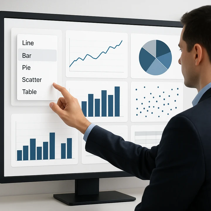Visual Analytics Chart Options