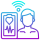 AI-Powered Patient Engagement Icon