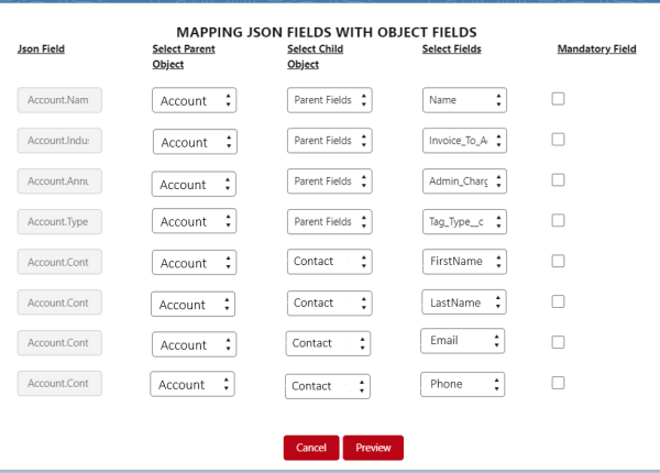 Field-Mapping