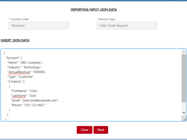 Input-JSON